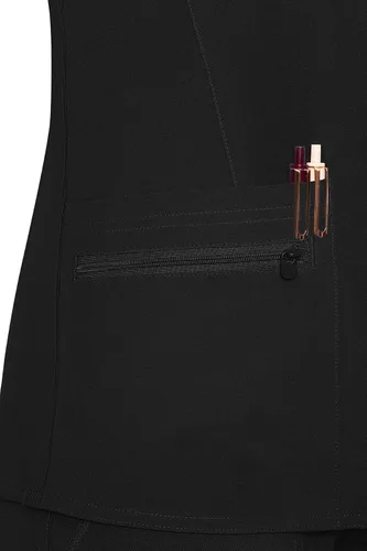 Miniatura 4 de Med Couture Touch - Camiseta de punto con cuello en V para mujer