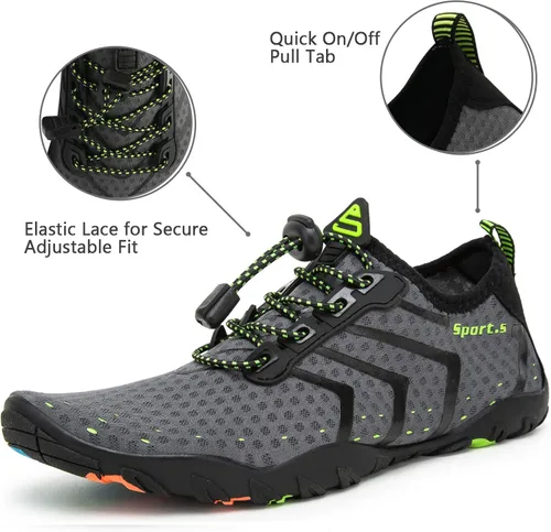 Miniatura 3 de WateLves Water Shoes Mens Womens Beach Swim Shoes Quick-Dry Aqua Socks Pool Shoes for Surf Yoga Water Aerobics