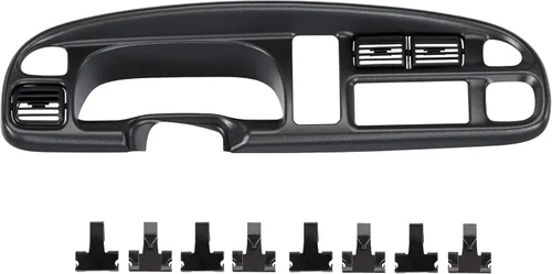 Miniatura 11 de ECOTRIC Cubierta para salpicadero Compatible con camionetas Dodge Ram 1500 de 1998 a 2001, Dodge Ram 2500 Base/Dodge Ram 3500 Base de 1998 a 2002