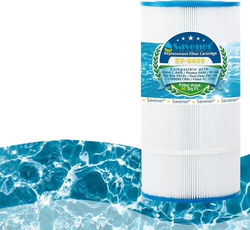 Miniatura 14 de C-8311 Cartucho de filtro de piscina de repuesto para CCX1000RE (CC 1000E), XStream CC1000RE, PXST100, FC-1285, 81005, 100 pies cuadrados, 1 paquete