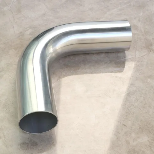 Miniatura 2 de 3.5" (89mm) OD 90 Grados Codo de Tubo de Aluminio para Tubo Interenfriador, Tubo de Entrada de Aire, Radio 1.5D, Tubo de Aleación de Aluminio Alto
