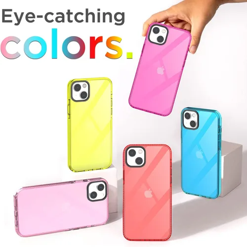 Miniatura 290 de AICase Funda protectora para iPhone 16 compatible con iPhone 16, delgada, ligera, transparente [no amarillenta] Diseño vibrante