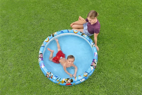 Miniatura 10 de BESTWAY Disney Junior Mickey & Friends - Piscina inflable (48.0 x 48.0 in), multicolor
