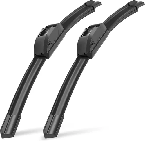 Miniatura 20 de Paquete de 2 limpiaparabrisas de repuesto para todas las estaciones, compatibles con CR-V 16-12, RAV4 22-13 y más, fáciles de instalar