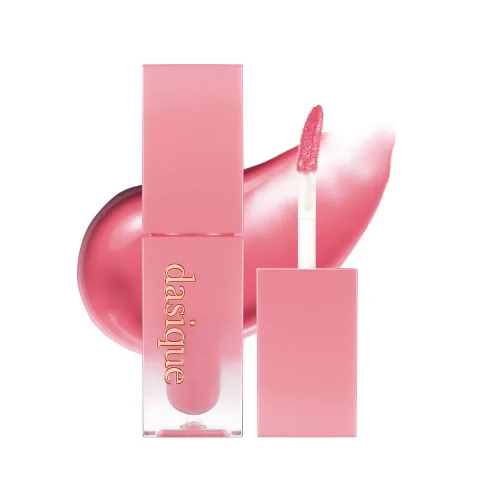 Miniatura 18 de dasique Tinte húmedo jugoso (#Berry Mochi) 0.12 onzas Aplicación ligera con humedad Tinte labial brillante de larga duración, no pegajoso