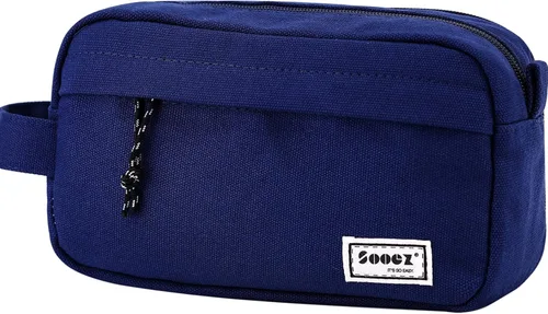 Miniatura 18 de Sooez Estuche para lápices original de alta capacidad, bolsa grande para lápices, estuche organizador para bolígrafos, suministros estéticos