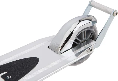 Miniatura 3 de Razor AW Kick Scooter para niños, barra de ruedas, ligera, plegable, marco de aluminio y manubrio ajustable Claro/Negro