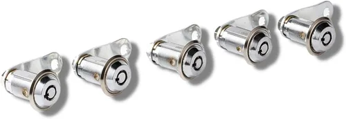 Miniatura 8 de Sintron General Lock - Longitud de repuesto de 0.75 pulgadas, 0.748 in, paquete de 5 unidades, cerradura tubular con llave igual, cerradura de leva