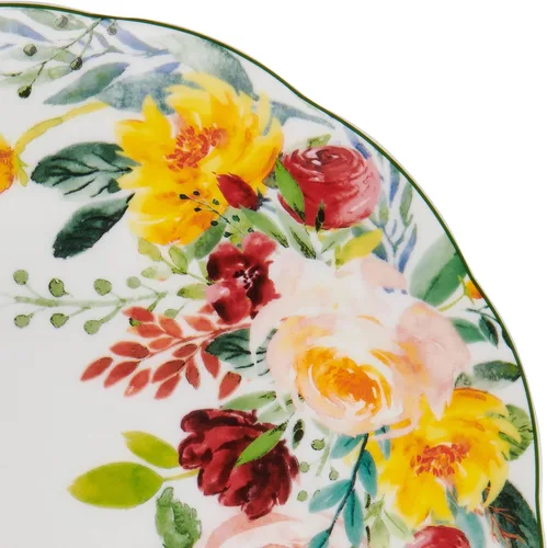 Miniatura 3 de Mikasa Clara Bone - Vajilla ligera de porcelana de 16 piezas, resistente a las astillas, servicio para 4