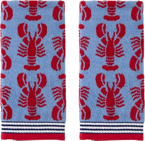 Miniatura 9 de SKL Home Americana Anchor - Juego de toallas de mano, 16 x 25 pulgadas, paquete de 2