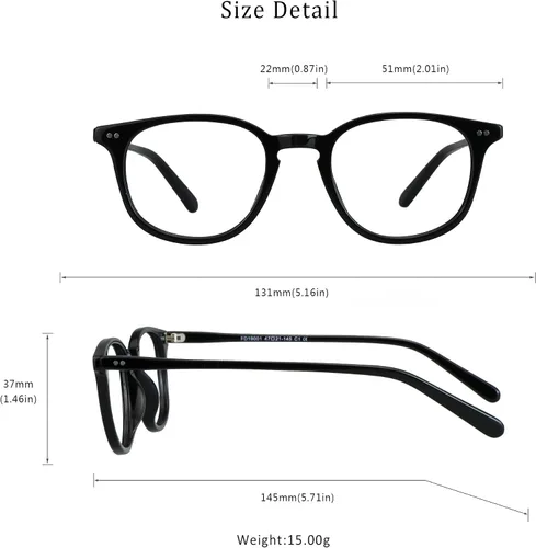 Miniatura 6 de LifeArt Lentes de bloqueo de luz azul, antifatiga ocular, anteojos de lectura para computadora, anteojos de juegos, gafas de TV para mujeres
