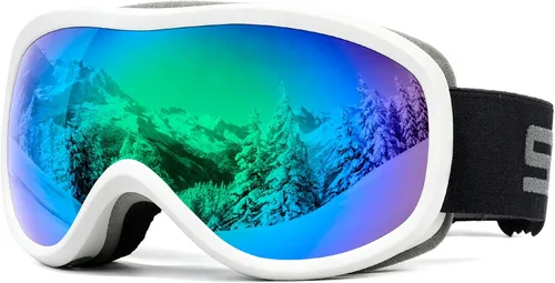 Miniatura 22 de SPOSUNE Gafas de Esquí Sobre Gafas con Lente Doble, Gafas de Nieve Anti-empañamiento Anti-UV para Hombres Mujeres Jóvenes Esquí Moto de Nieve Marco