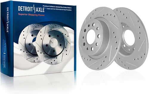 Miniatura 34 de Detroit Axle - 4WD - Rotores de disco delantero de 13.031 in de repuesto para Ford Excursion F-250 F-350 Super Duty 1999-2004 - Juego de 3 piezas