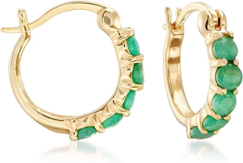 Miniatura 4 de Ross-Simons Three Pair Gemstone Huggie Hoop Earrings