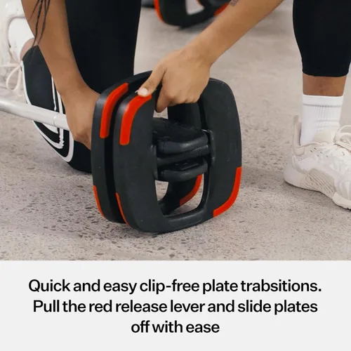 Miniatura 4 de Les Mills™ Dual Purpose Ergonomic Exercise Weight Plates for Total Body Workouts