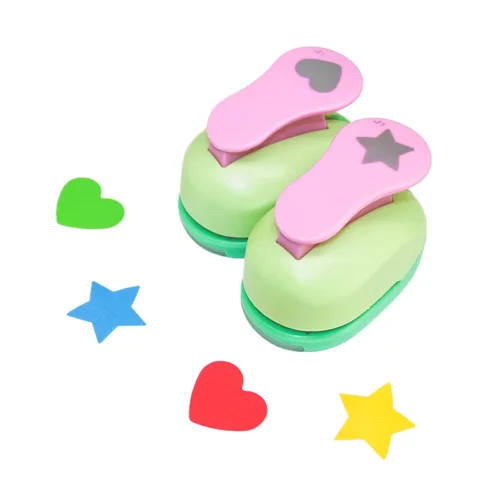 Miniatura 23 de Perforadora de papel Cady Craft Punch de 3,81 cm, juego de perforadoras de mariposa para álbumes de recortes eva
