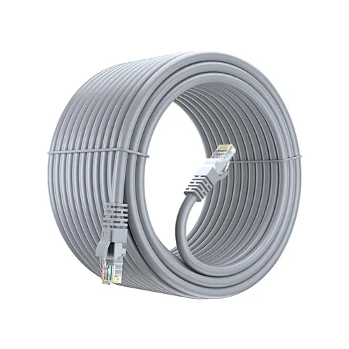 Miniatura 30 de Maximm Cable Ethernet Cat6, 100 pies, cobre 100% puro, UTP (negro) 100 pies
