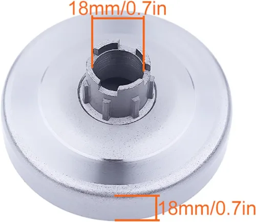 Miniatura 2 de Kit de rodamientos de piñón de llanta de tambor de embrague 3/8-7T para Husqvarna 3120 394XP 395XP 3120XP Jonsered 2094 2095 motosierra 503701501