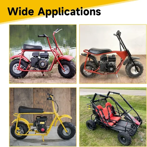 Miniatura 7 de HIAORS 145/70-6 145 70-6 Neumático sin cámara para Coleman CC100X CT100U Baja Dirt Bug Doodle Bug DB30 Monster Moto MMB80 MMB105 Motovox MBX10 MBX11