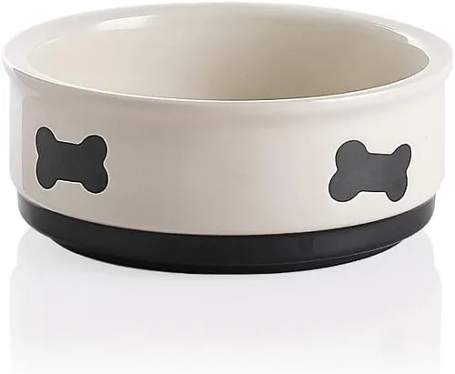 Miniatura 8 de Sweejar Cuencos de Cerámica para Perros, Plato de Comida para Perros Pequeños y Gatos, Cuenco de Porcelana Resistente para Mascotas para Comida