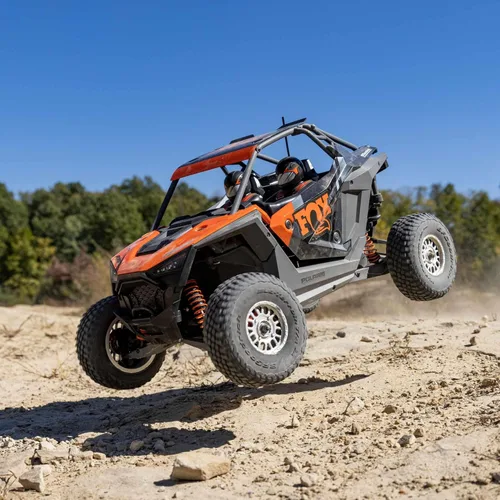 Miniatura 6 de Losi Camión RC 1/10 RZR Rey 4 ruedas de tracción sin escobillas Listo para funcionar Batería y cargador no incluidos Fox LOS03029T2 Camiones