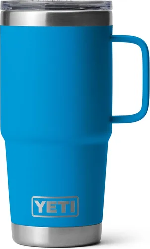 Miniatura 13 de YETI - Vaso de viaje Rambler de 20 onzas, de acero inoxidable, aislada al vacío con tapa fuerte Stronghold Blanco