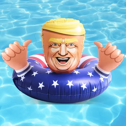 Miniatura 5 de Flotador de piscina inflable con forma de anillo XL