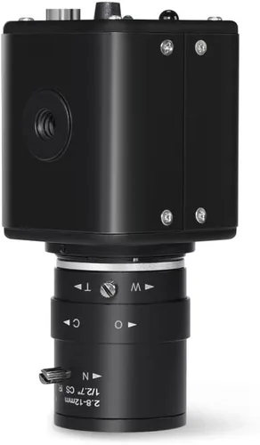 Miniatura 5 de MOKOSE Cámara HDMI, cámara de seguridad digital 1080P HD, cámara digital de montaje en C de la industria con lente Varifocal HD de 0.110-0.472 in