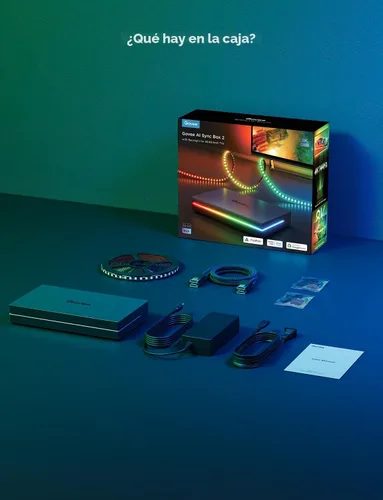 Miniatura 8 de Govee Caja de sincronización HDMI 2.1 2, Caja de sincronización AI con retroiluminación para TV, compatible con 8K@60Hz, 4K@144Hz, VRR y ALLM