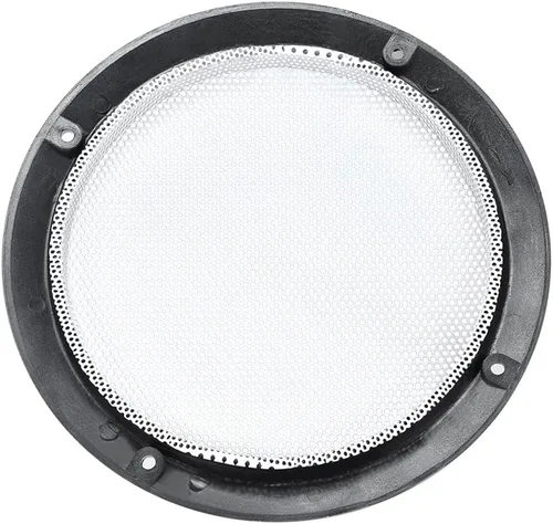 Miniatura 3 de uxcell 2 unids 6.5 "agujero de montaje distancia diagonal altavoz parrilla malla círculo decorativo Woofer protector protector accesorios blanco