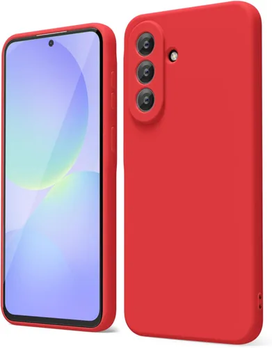 Miniatura 97 de oakxco Funda para teléfono Samsung Galaxy A12 con agarre de silicona líquida, linda delgada fina suave cubierta de gel de goma TPU lisa para mujeres