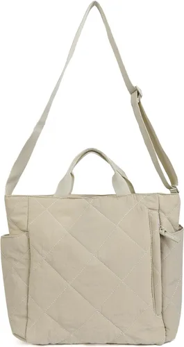 Miniatura 7 de Bolso de mano acolchado grande para mujer, ligero, acolchado, bolso de hombro acolchado, bolso cruzado acolchado de nailon