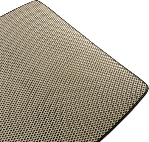 Miniatura 5 de Alfombrilla de maletero de carga personalizada para Audi E-Tron / Q8 E-Tron (SUV, Sportback) 2019-2024 - Bandeja de forro de maletero fácil de Beige