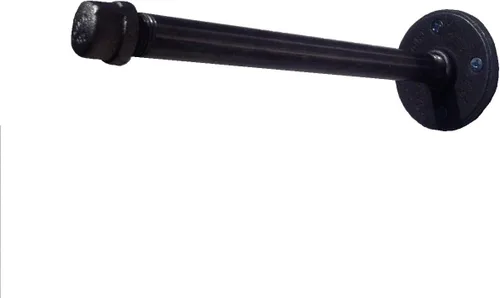 Gancho de almacenamiento de tubería industrial elegante, ideal para colgar ropa, plantas colgantes o como soportes de estante flotantes, estilo
