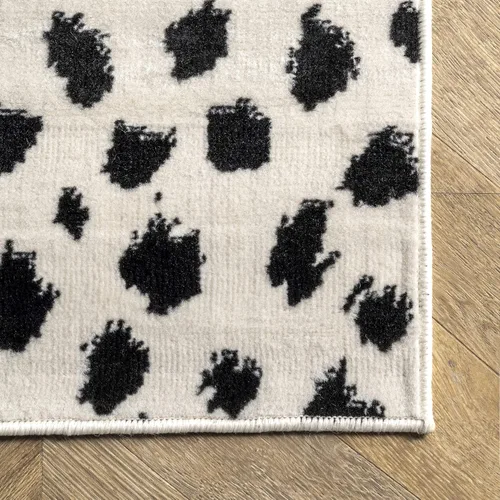 Miniatura 5 de nuLOOM Brooks - Alfombra con estampado de leopardo, 6 pies 7 pulgadas x 9 pies, beige Brooks Beige