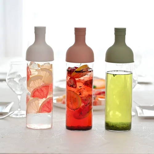 Miniatura 6 de Hario Botella de vino de té frío de 10.1 fl oz, blanco
