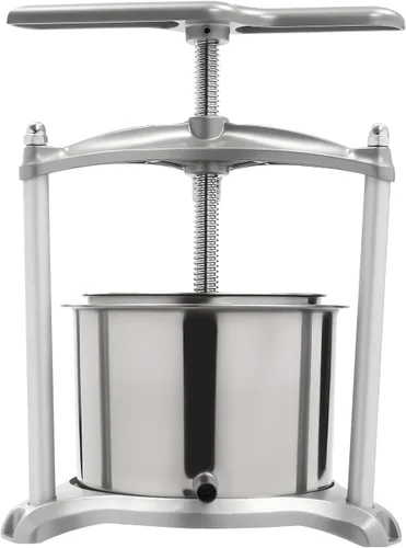 Miniatura 15 de Extractor de prensa de miel de abeja grande, extractor manual de miel de acero inoxidable 12.6L Extractor de prensa de jugo de frutas