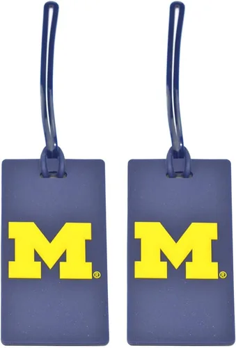 Miniatura 20 de Paquete de 2 etiquetas de PVC para equipaje de Alabama Crimson Tide