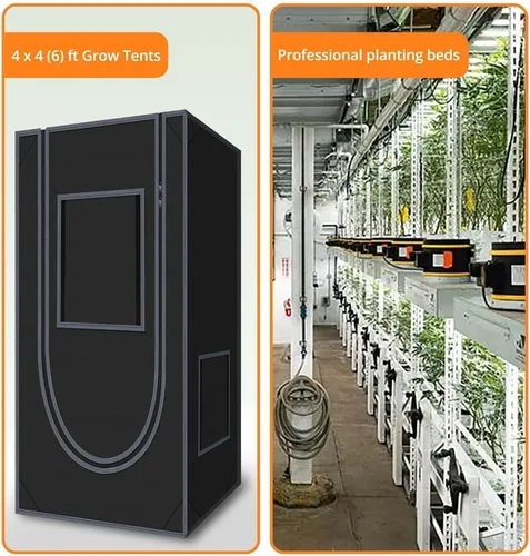 Miniatura 7 de Luz de crecimiento, luces LED de crecimiento de espectro completo, luces de crecimiento plegables y regulables estilo barra de conexión en cadena