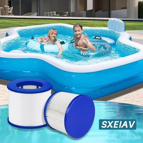 Miniatura 6 de Cartuchos de filtro roscados de repuesto para bañera de hidromasaje, filtros de spa de bañera de hidromasaje atornillados para todos los tinas