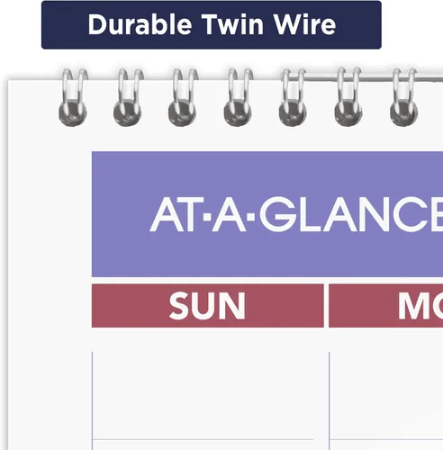 Miniatura 5 de AT-A-GLANCE Calendario de pared 2022-2023, académico mensual, 12 x 17 pulgadas, mediano, encuadernado con alambre (PMA228)