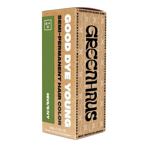 Miniatura 8 de Good Dye Young - Tinte semipermanente para el cabello, vegano y libre de crueldad, color verde, dura hasta 24 lavados, colorante para cabello Hiedra