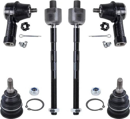 Miniatura 198 de Detroit Axle – Kit de suspensión delantera para Hyundai 2013-2018 Santa Fe 2 enlaces de barra de estabilizador 4 varillas de amarre interiores