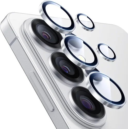 Miniatura 9 de ESR Protector de lente de cámara compatible con Samsung Galaxy S22 Ultra (2022), vidrio templado ultrafino resistente a los arañazos con borde