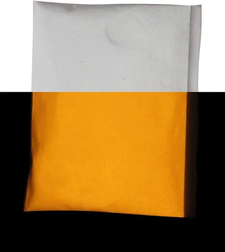 Miniatura 14 de Polvo de pigmento fluorescente de aluminio de estroncio invisible neutro que brilla en la oscuridad, luz negra UV libre de polvo
