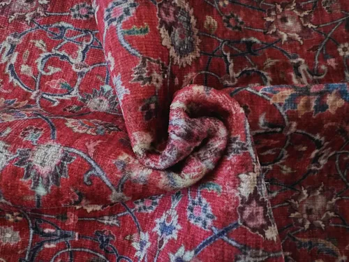 Miniatura 297 de GLN Rugs Traditional Collection - Alfombra de felpilla lavable a máquina, tradicional lavable, antideslizante, alfombra de felpilla de pelo corto