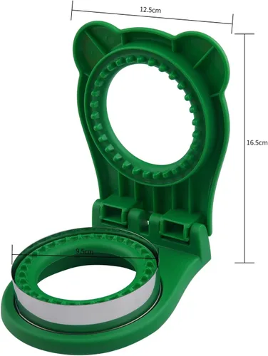 Miniatura 2 de Cortador de sándwich verde – perfecto para sándwiches, galletas y creaciones de bricolaje, cortador y sellador de sándwiches, desoxidante de pan sin