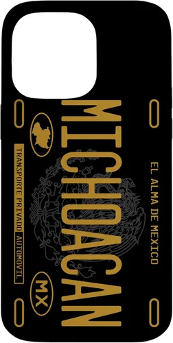Miniatura 21 de Michoacano Michoacan Mexican State License Plate Phone Case for iPhone 17