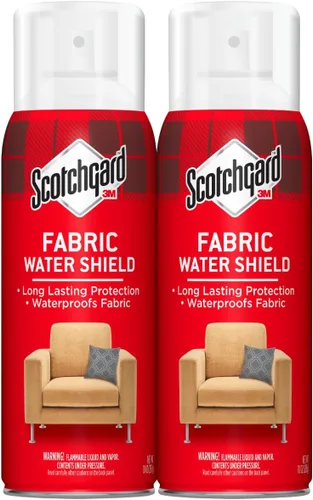Scotchgard Repelente de agua para tela, espray repelente al agua para ropa de primavera y verano y tapicería del hogar, protección duradera para