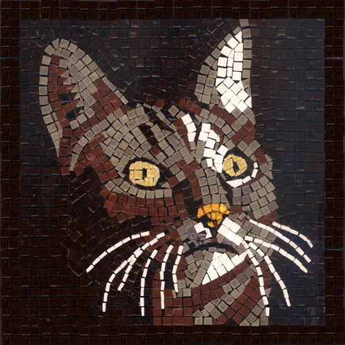 Miniatura 18 de Mosaicos hechos a mano fáciles con nuestro kit de manualidades de mosaico para adultos, delfín cuadrado de 7 pulgadas (20cm)